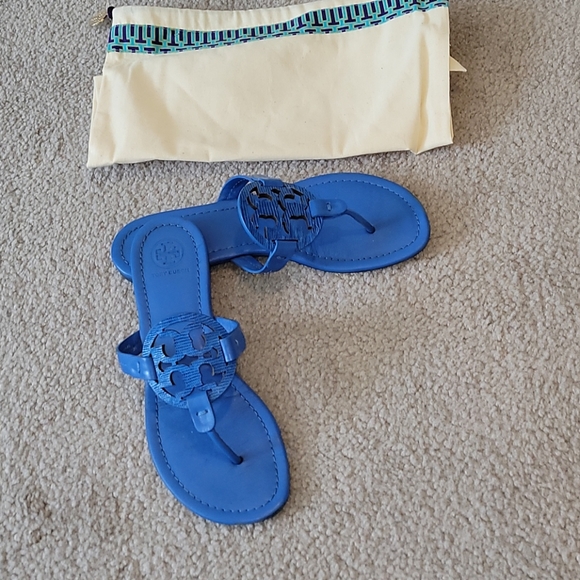 tory burch bright tropical blue
